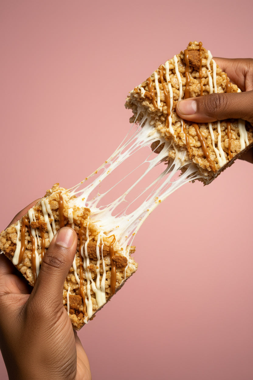 Biscoff Gourmet Marshmallow Crispy Treat